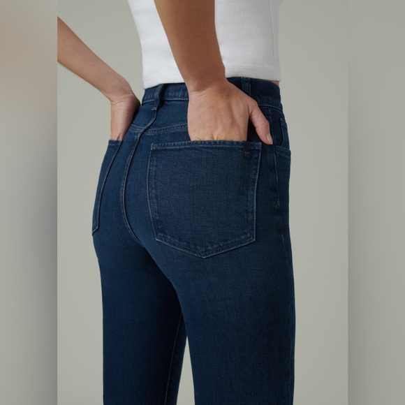 NWT THE MARGOT HIGH RISE VINTAGE STRAIGHT Jeans In Fetch 🦋 - Picture 4 of 13